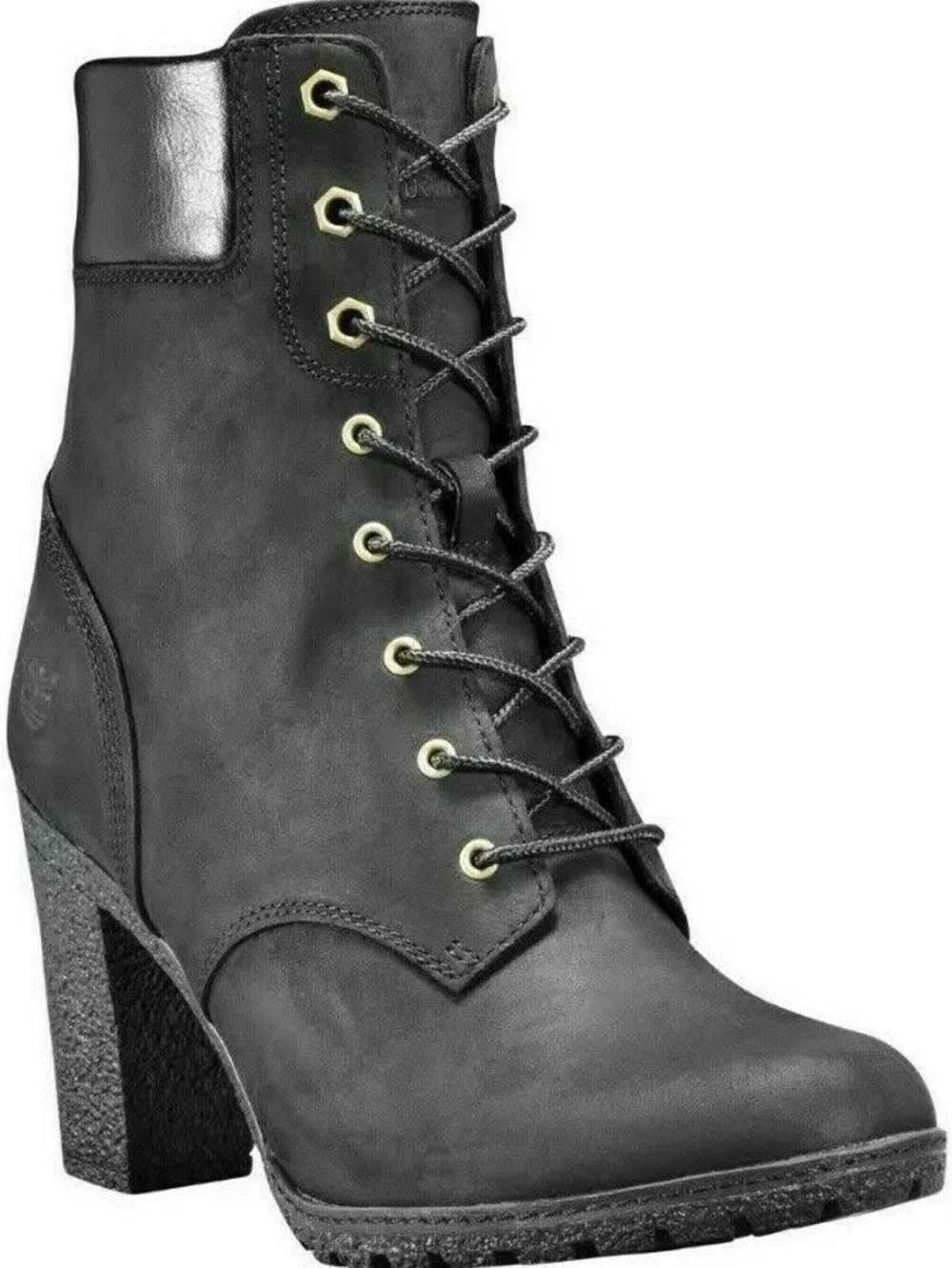 Timberland Glancy black lace up ankle boots